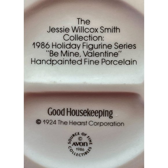 Avon Be My Valentine figurine, by Jessie Wilcox Smith collection, so cute - Picture 6 of 17